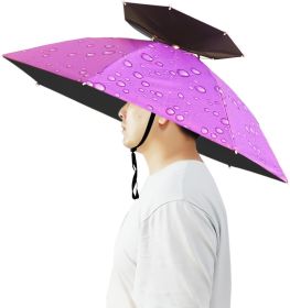 Umbrella Hat (Color: Purple)