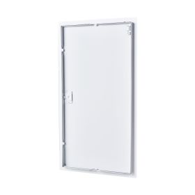 Access Panel For Drywall, 25.3 X 13.3 In Galvanized Steel Access Door, Easy Install Hinged Service Panel With Screwdriver Latch, For Ceiling Plum (Option: Default)